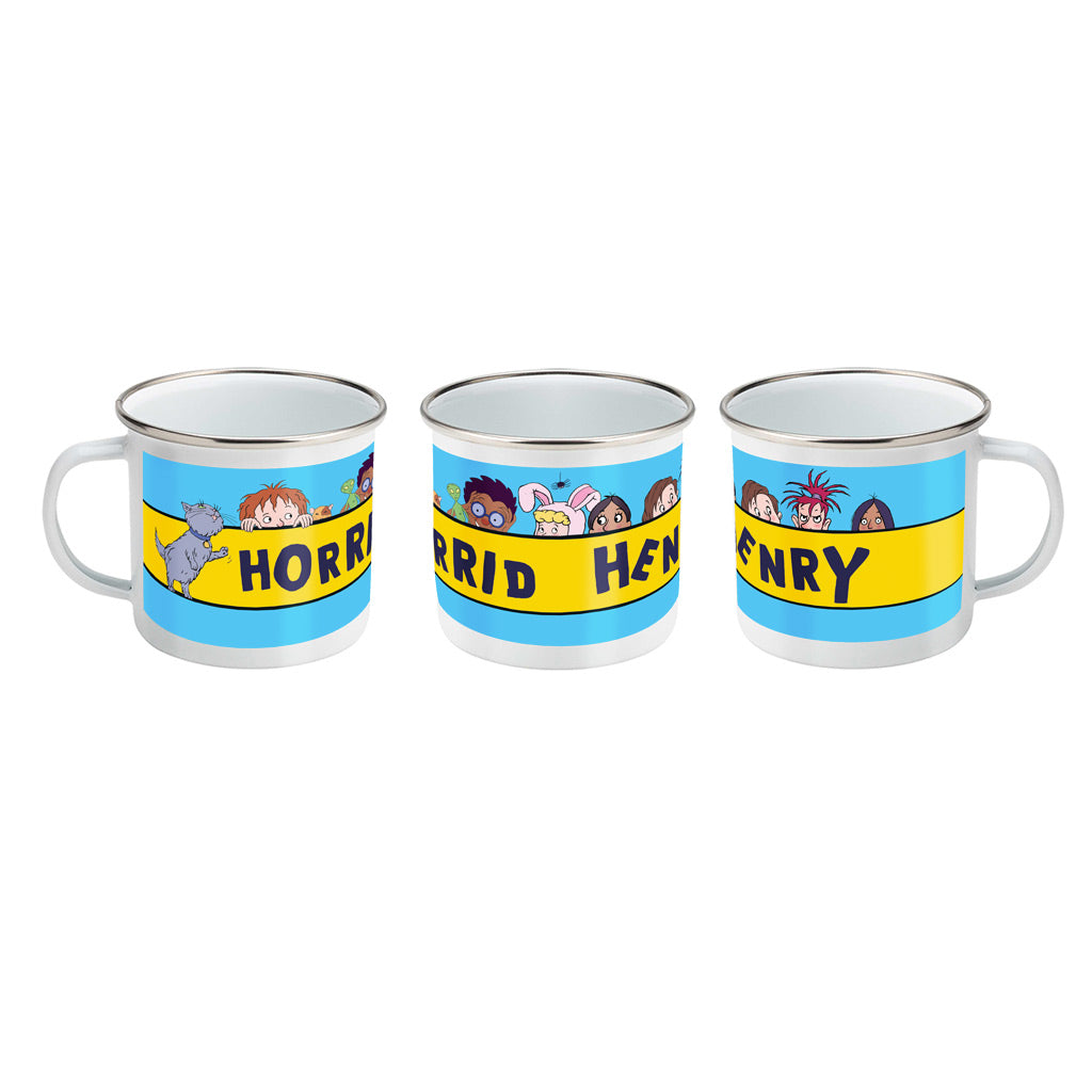 Horrid Henry Hide and Seek Enamel Mug
