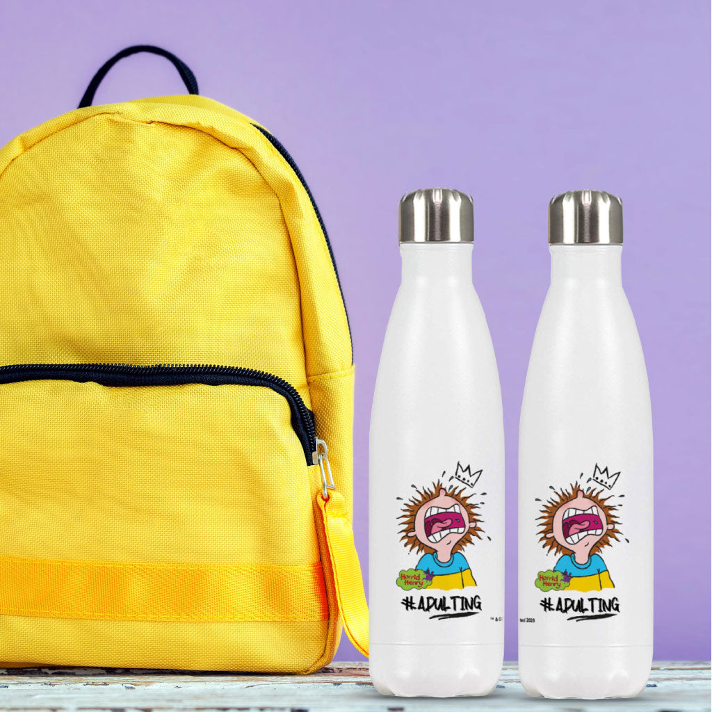 Horrid Henry Adulting Stainless Steel Water Bottle