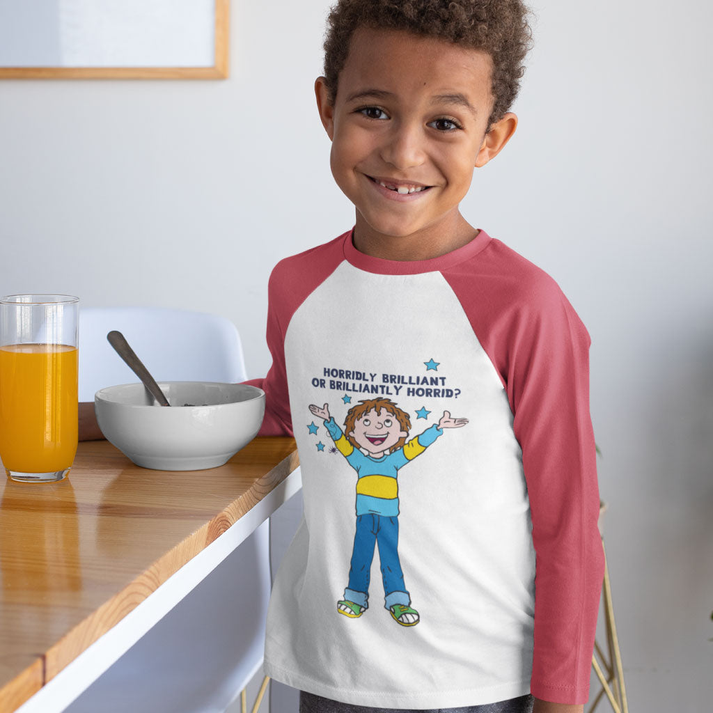 Horrid Henry Horridly Brilliant Long Sleeved T Shirt