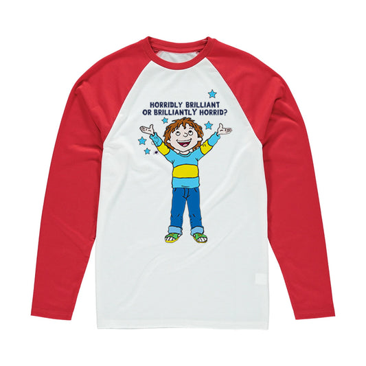 Horrid Henry Horridly Brilliant Long Sleeved T Shirt