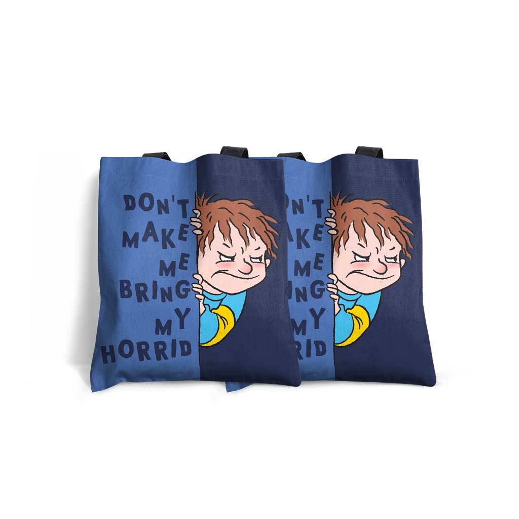 Horrid Henry Don't Make Me Bring My Horrid Tote Bag