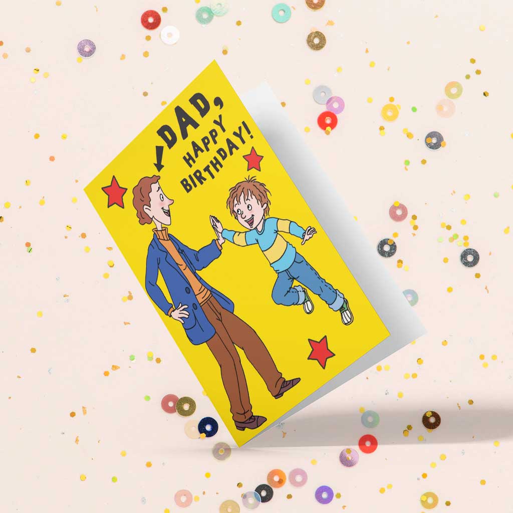 Dad, Happy Birthday Card