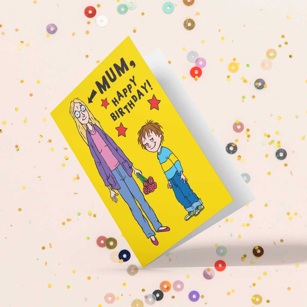 Mum, Happy Birthday Card