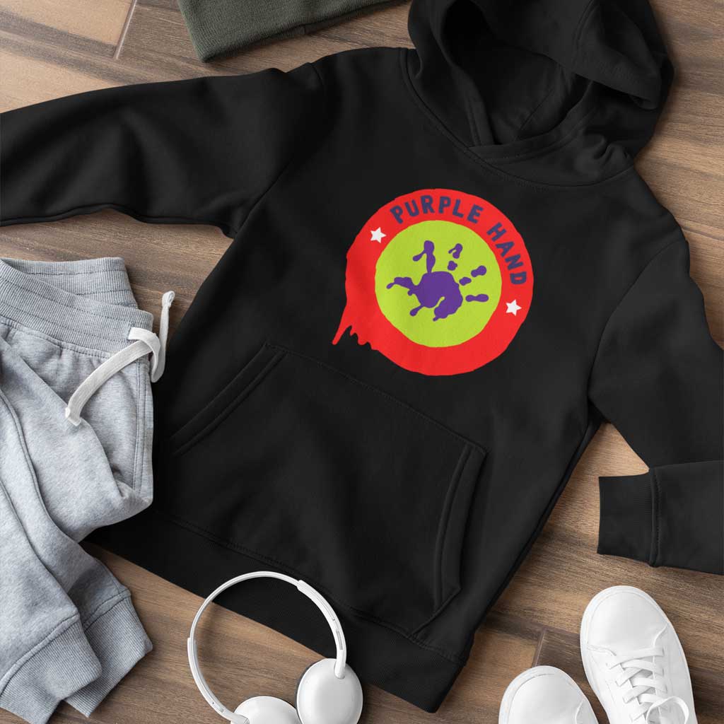 Purple Hand Hoodie