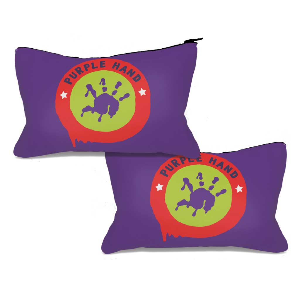 Purple Hand Pencil Case