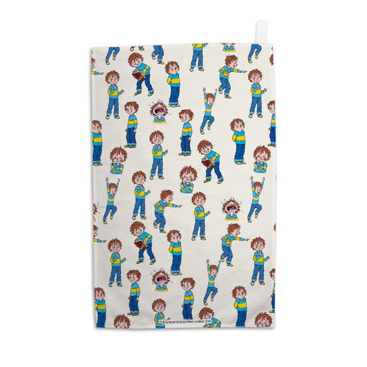 Horrid Henry Poses Tea Towel