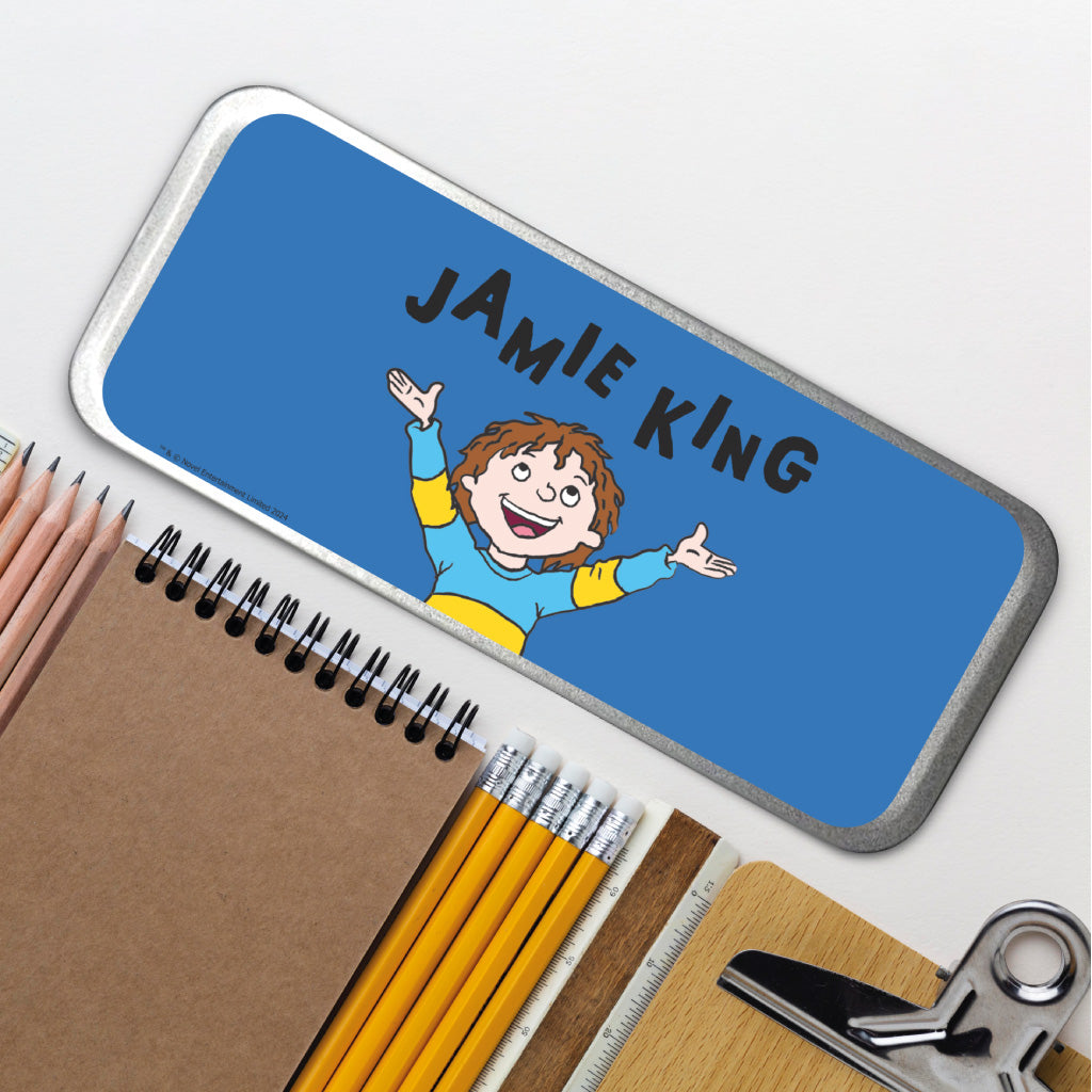 Horrid Henry Pose Personalised Pen Tin