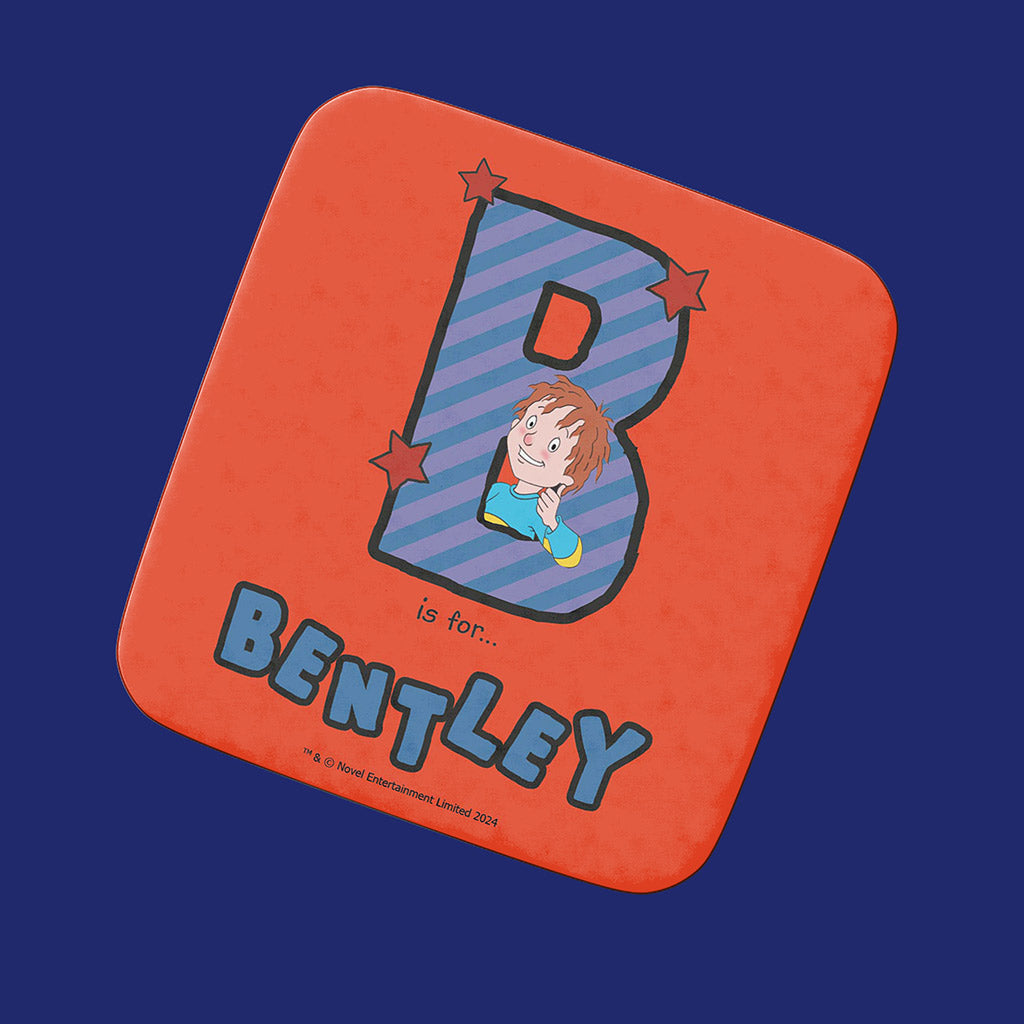 Horrid Henry Personalised Alphabet Coaster - B