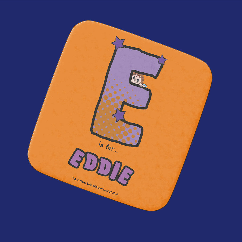 Horrid Henry Personalised Alphabet Coaster - E