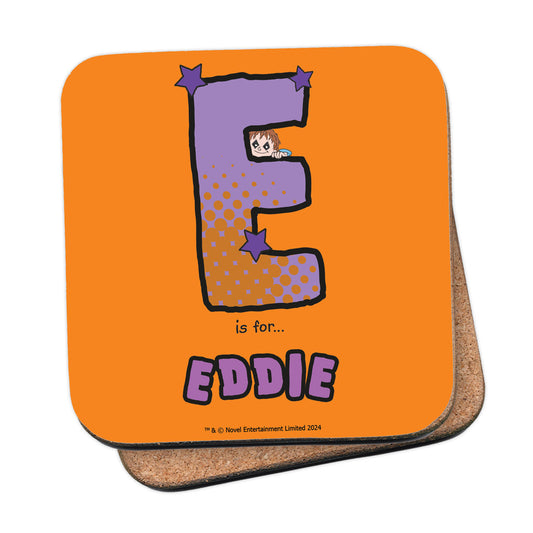 Horrid Henry Personalised Alphabet Coaster - E