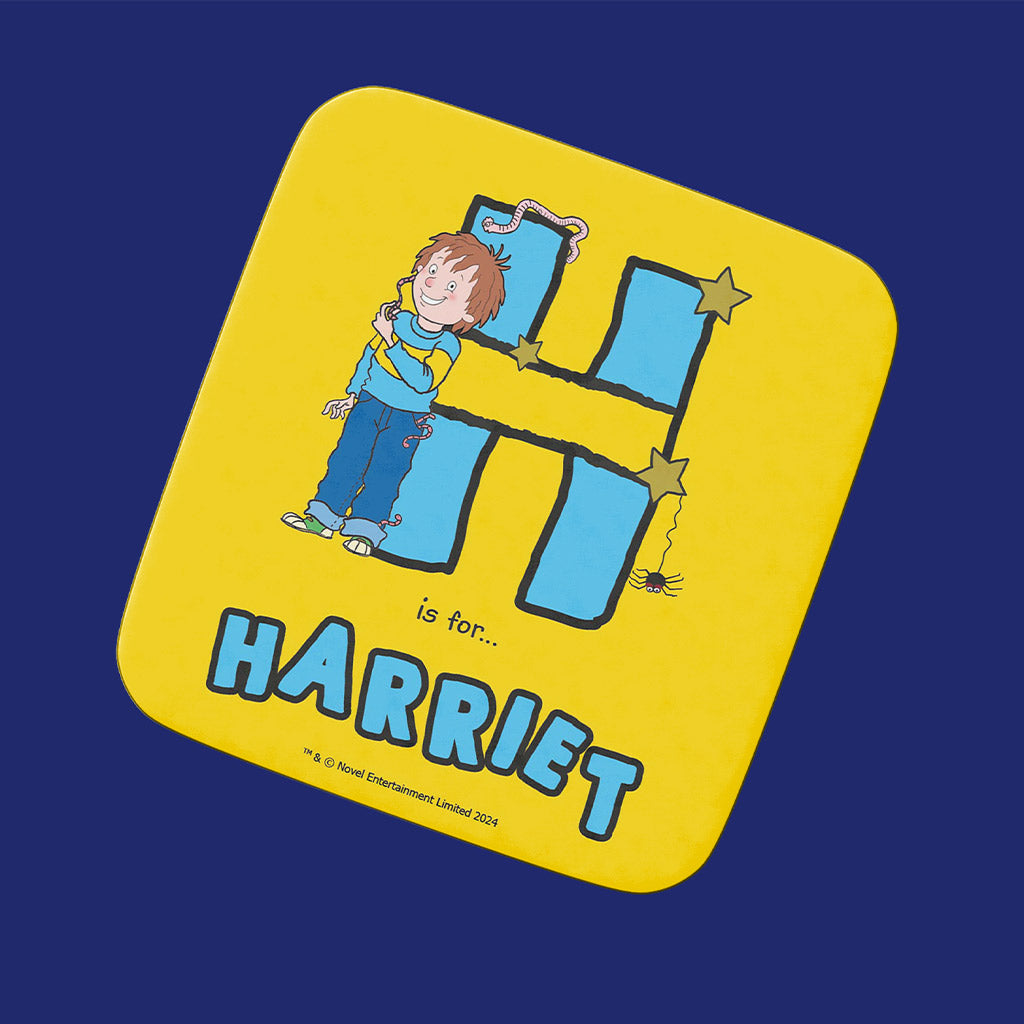 Horrid Henry Personalised Alphabet Coaster - H