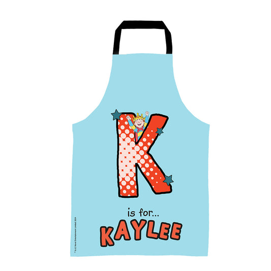 Horrid Henry Personalised Alphabet Apron - K