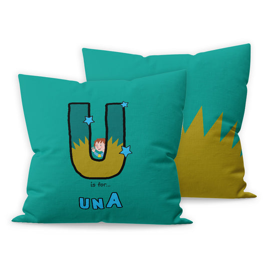 Horrid Henry Personalised Alphabet Cushion - U
