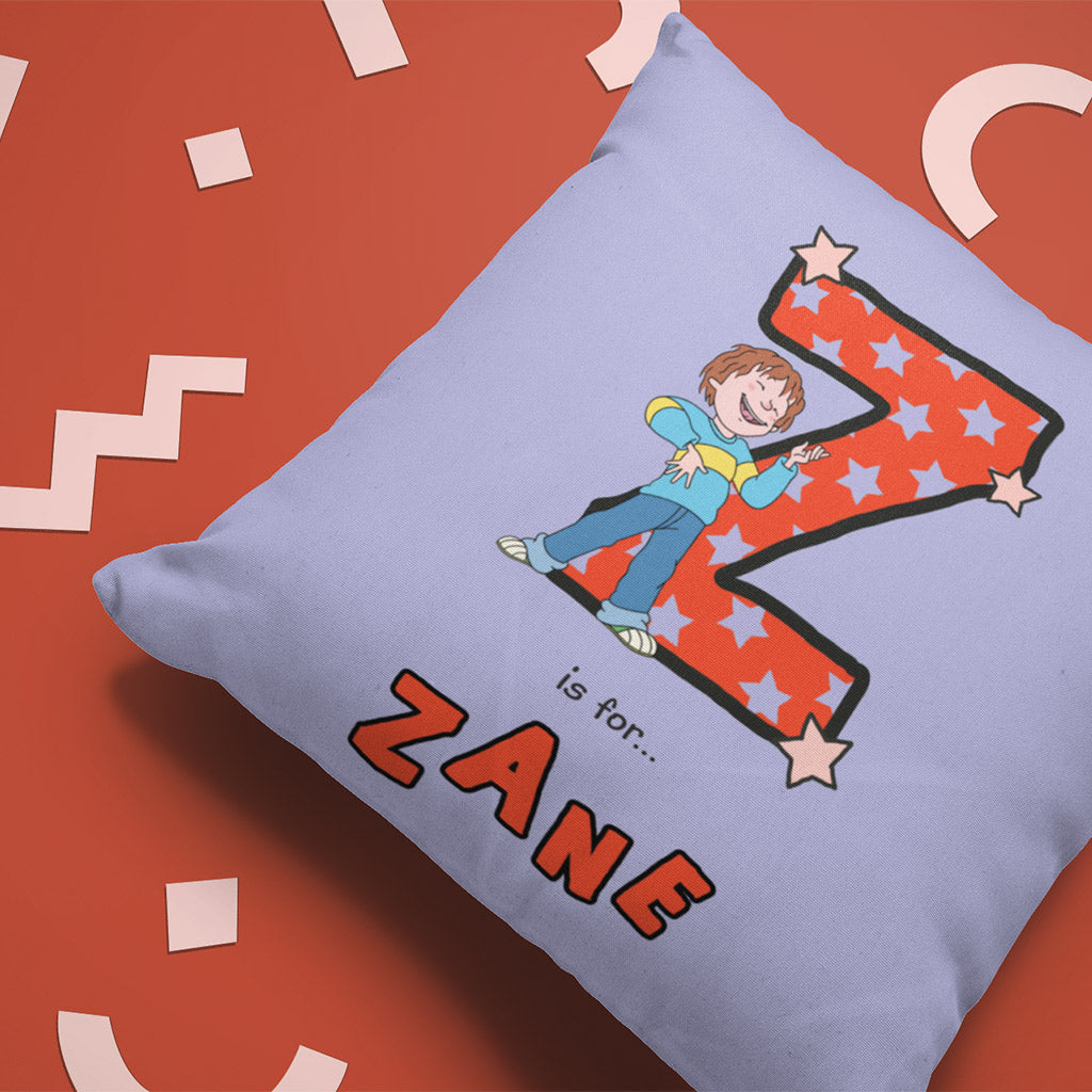 Horrid Henry Personalised Alphabet Cushion - Z