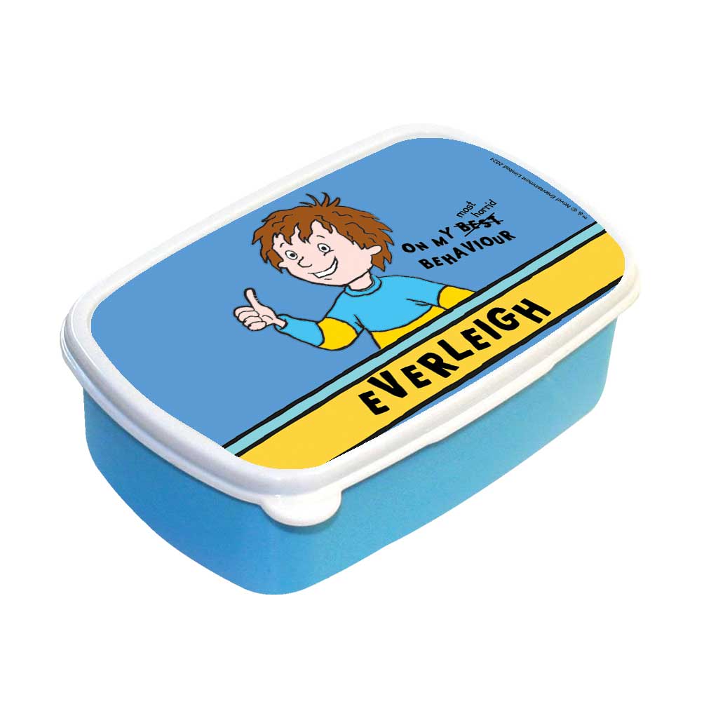 On My Most Horrid Behaviour Personalised Lunch Box