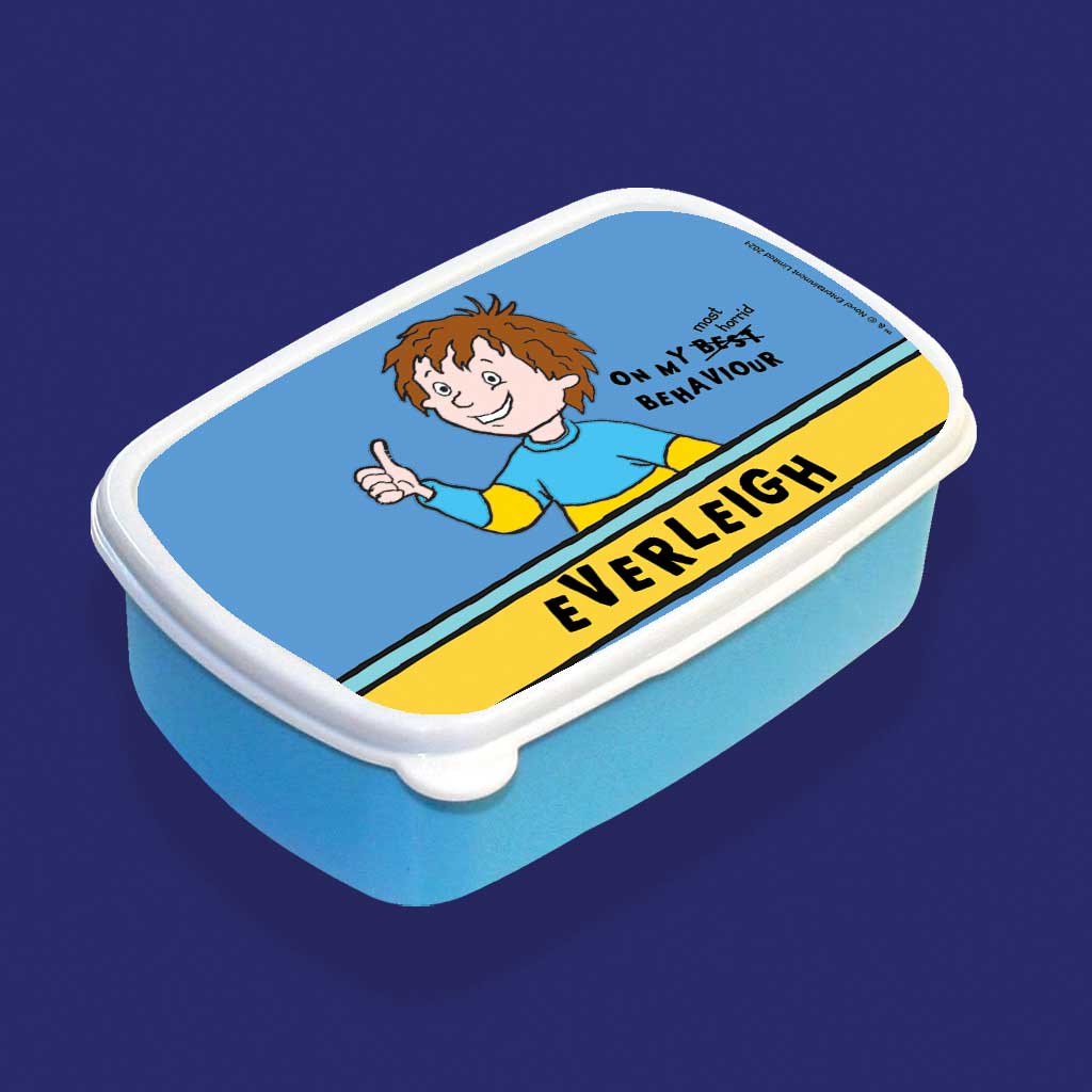 On My Most Horrid Behaviour Personalised Lunch Box