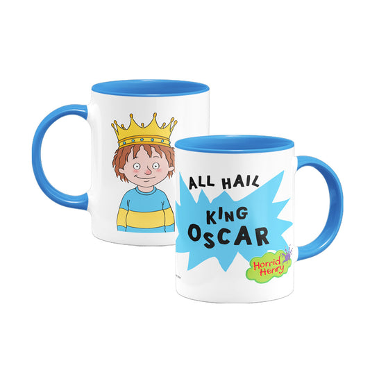 Horrid Henry All Hail King Personalised Porcelain Mug