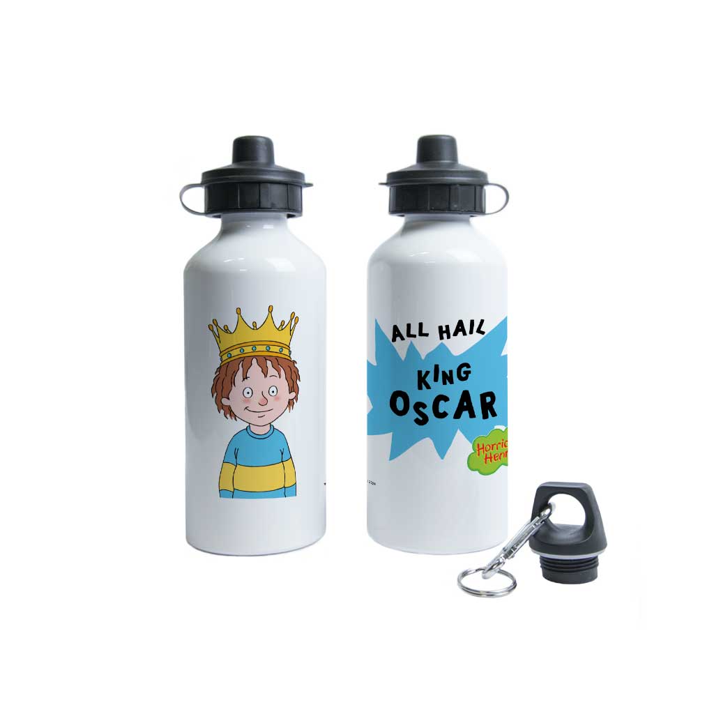 Horrid Henry All Hail King Personalised Water Bottle