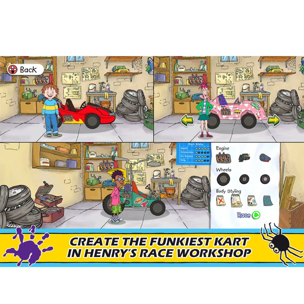 HORRID HENRY'S KRAZY KARTS GAME FOR NINTENDO SWITCH„¢