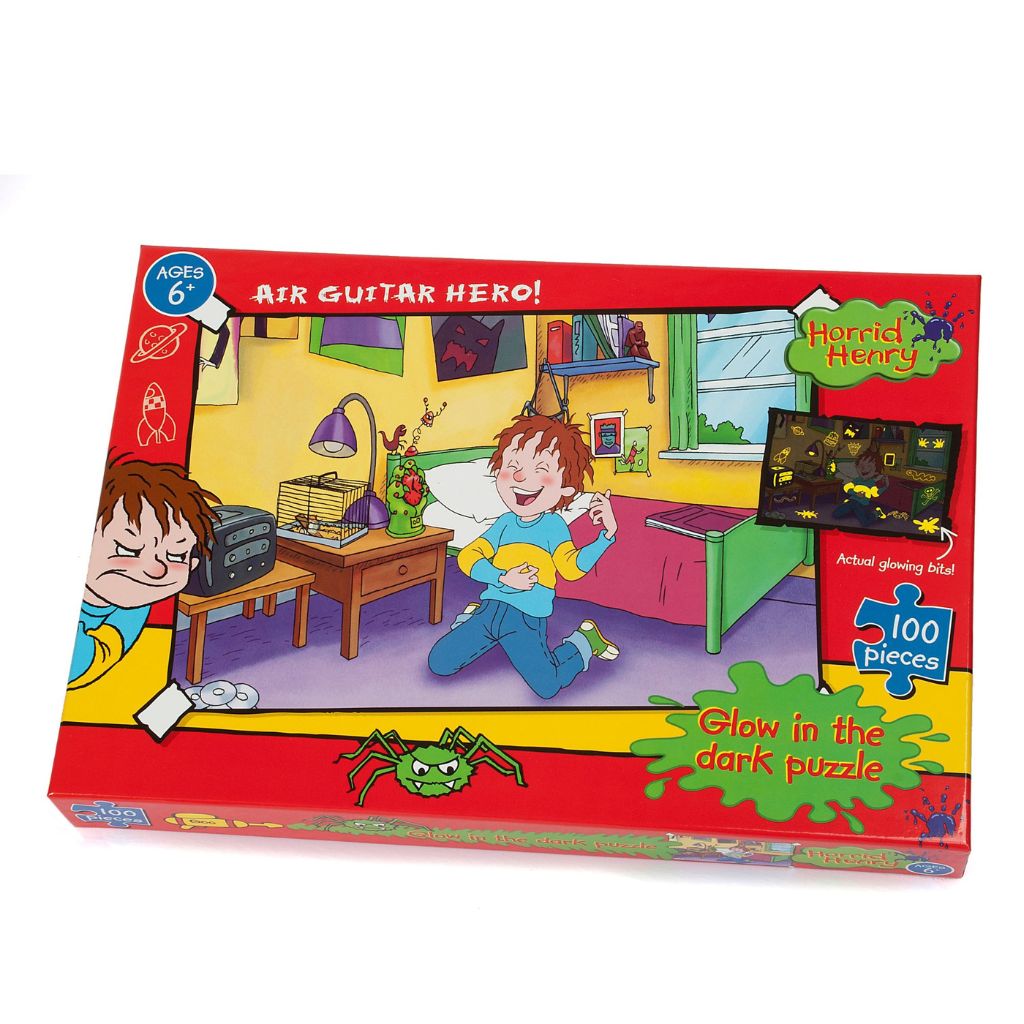 Horrid Henry Air Guitar Glow-In-The-Dark puzzle
