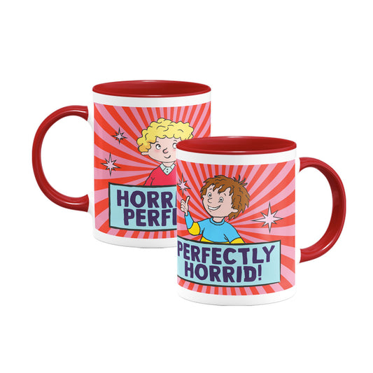 Horrid Henry and Perfect Peter Perfectly Horrid Porcelain Mug