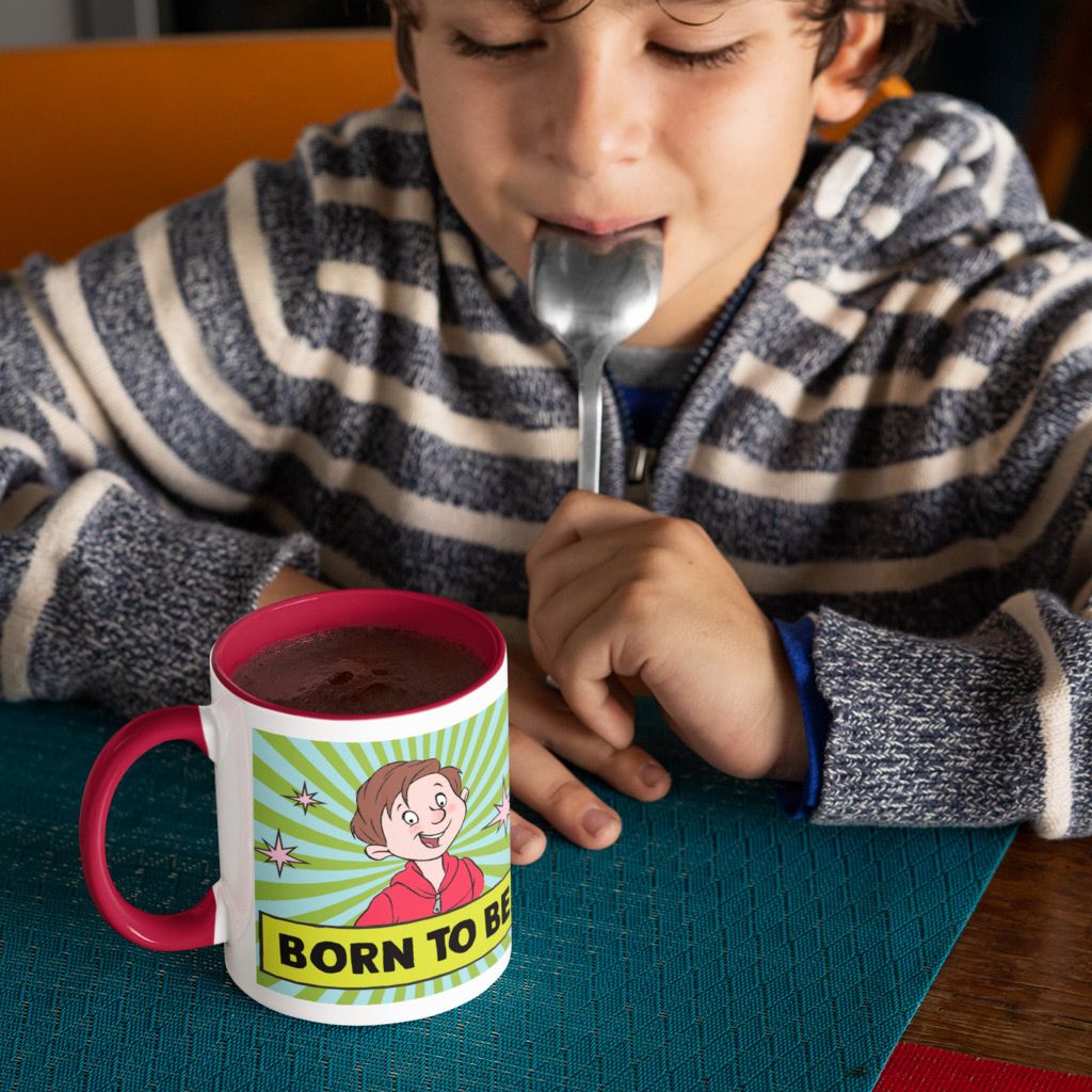 Rude Ralph Born to be Rude Porcelain Mug
