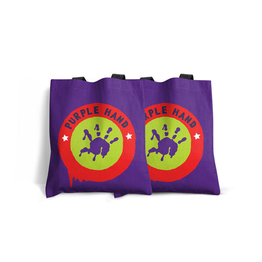 Purple Hand Club Member Tote Bag