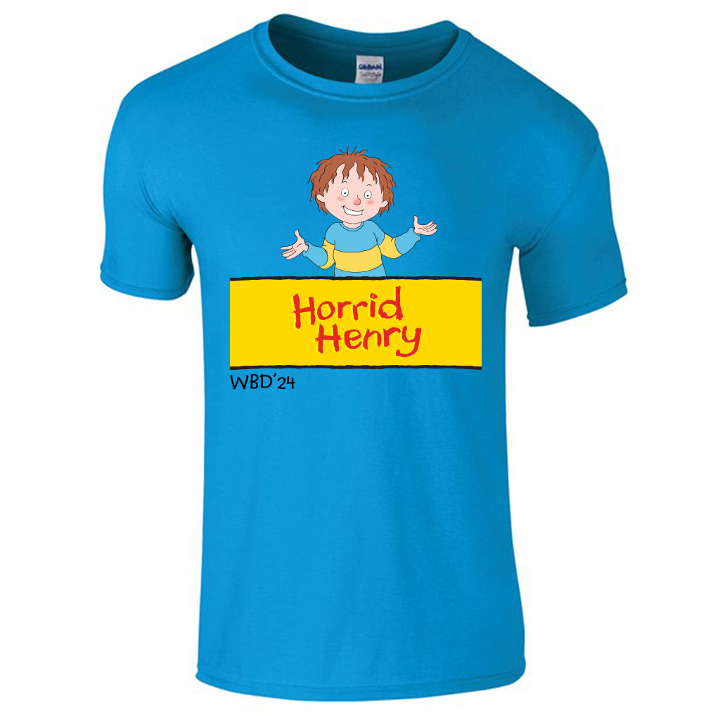 Horrid Henry World Book Day T Shirt