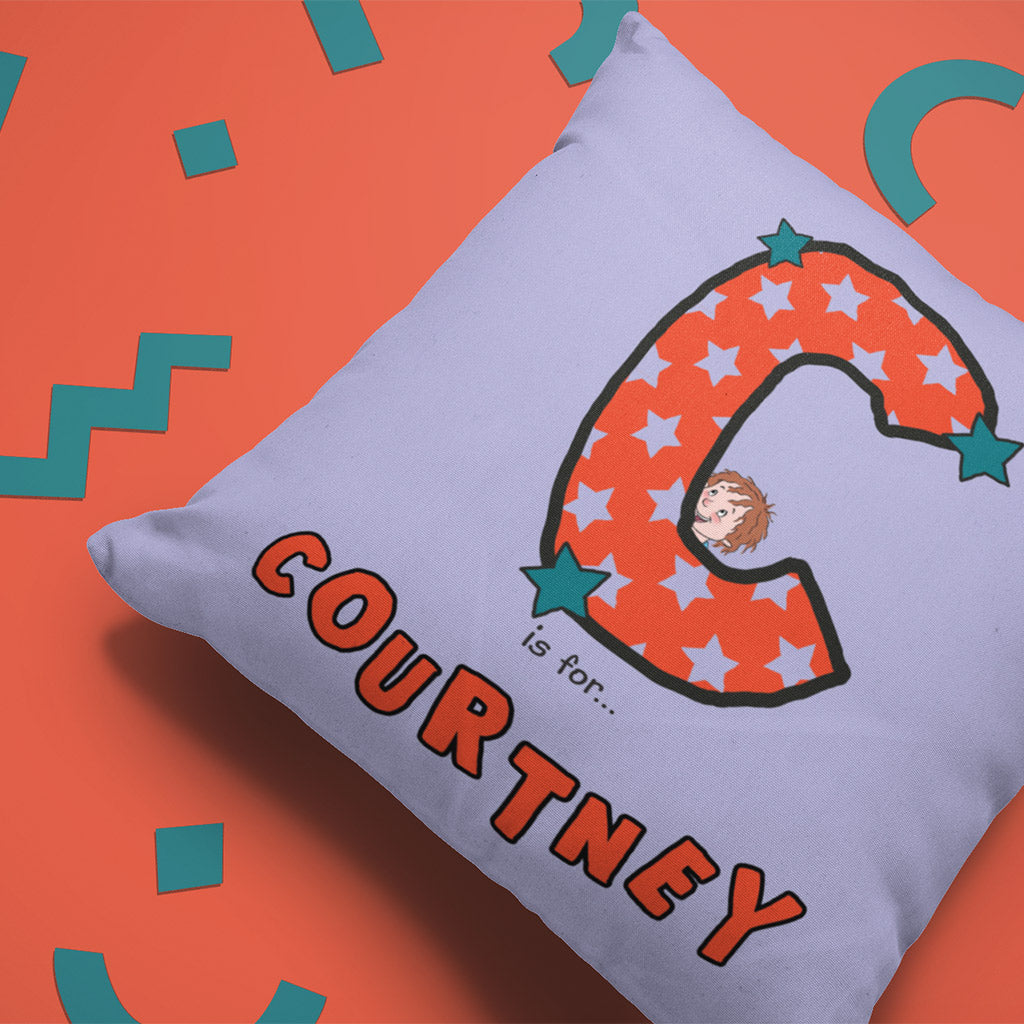 Horrid Henry Personalised Alphabet Cushion - C