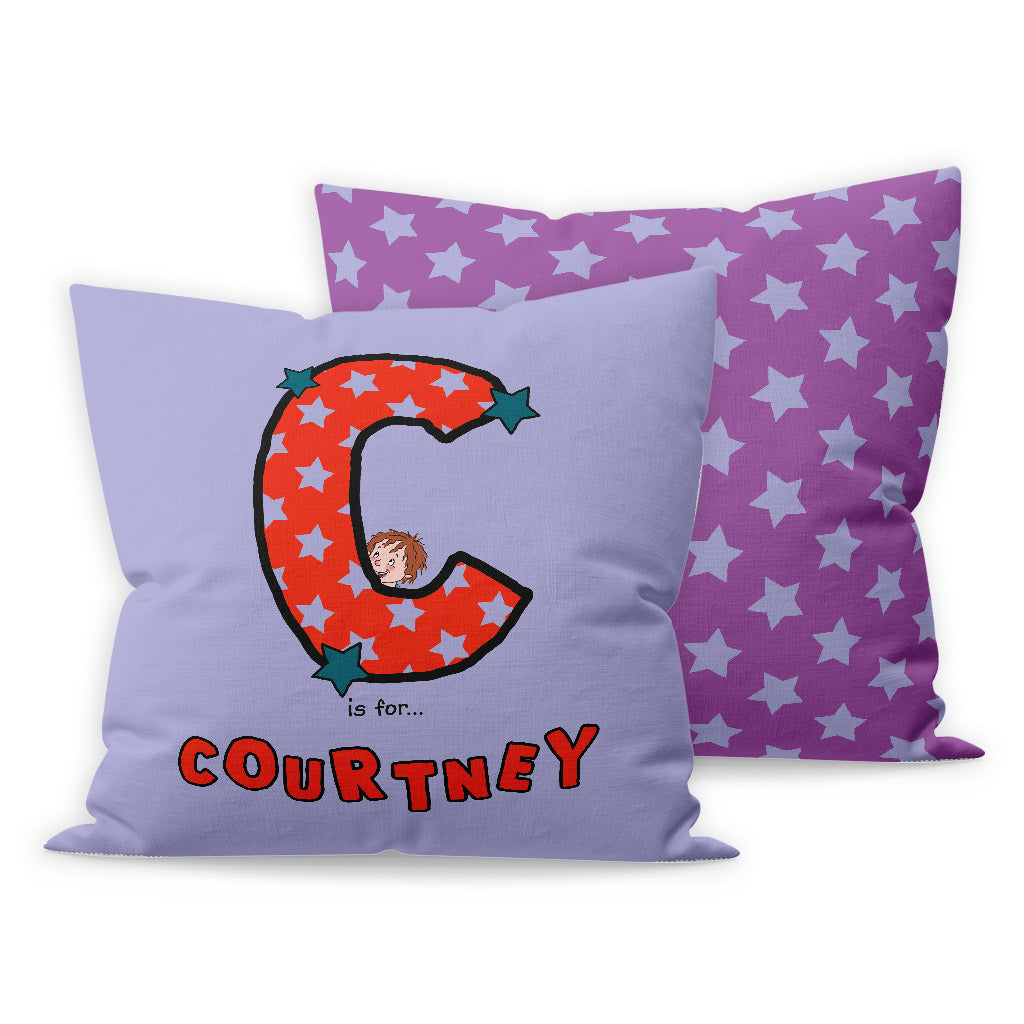 Horrid Henry Personalised Alphabet Cushion - C