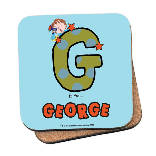 Horrid Henry Personalised Alphabet Coaster - G