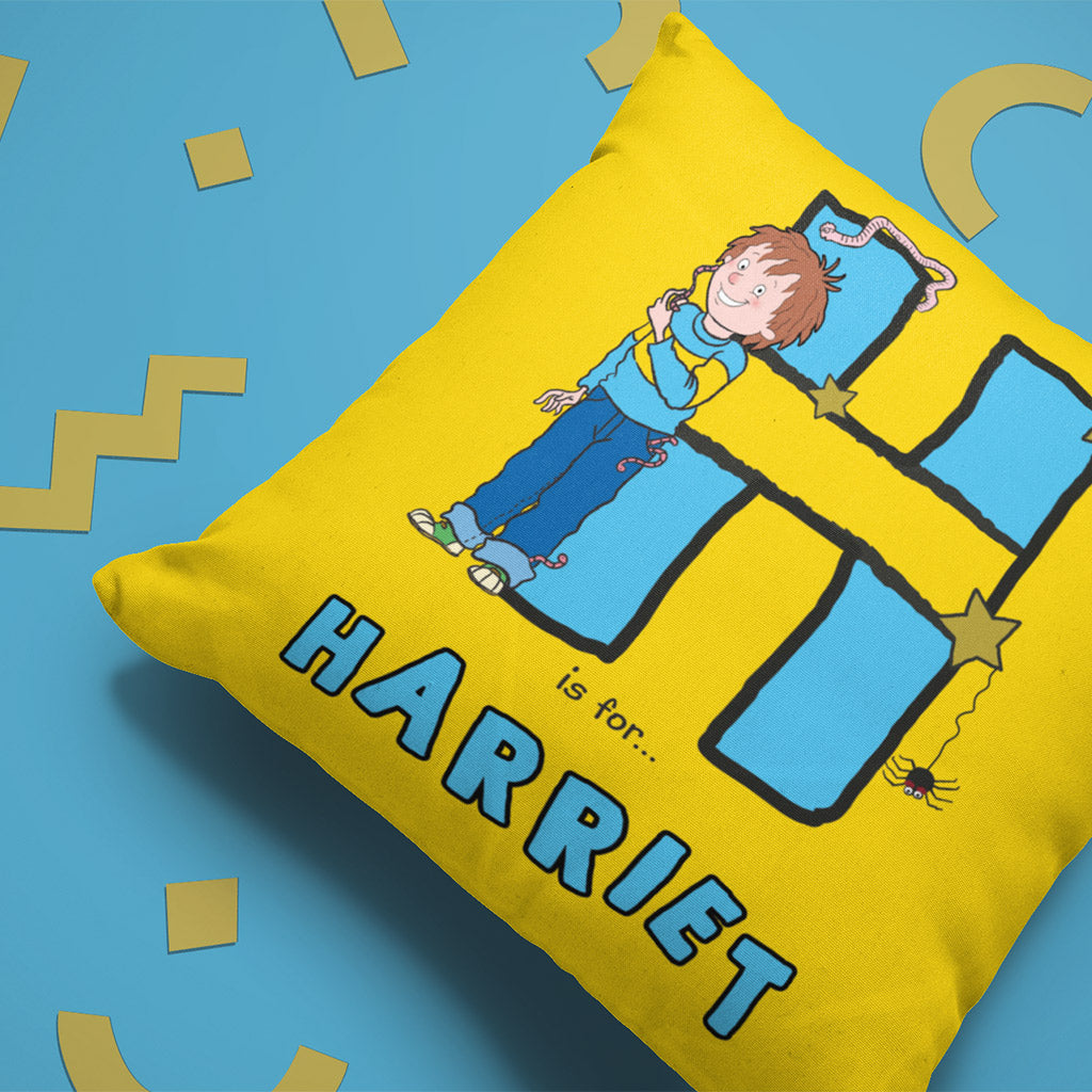 Horrid Henry Personalised Alphabet Cushion - H