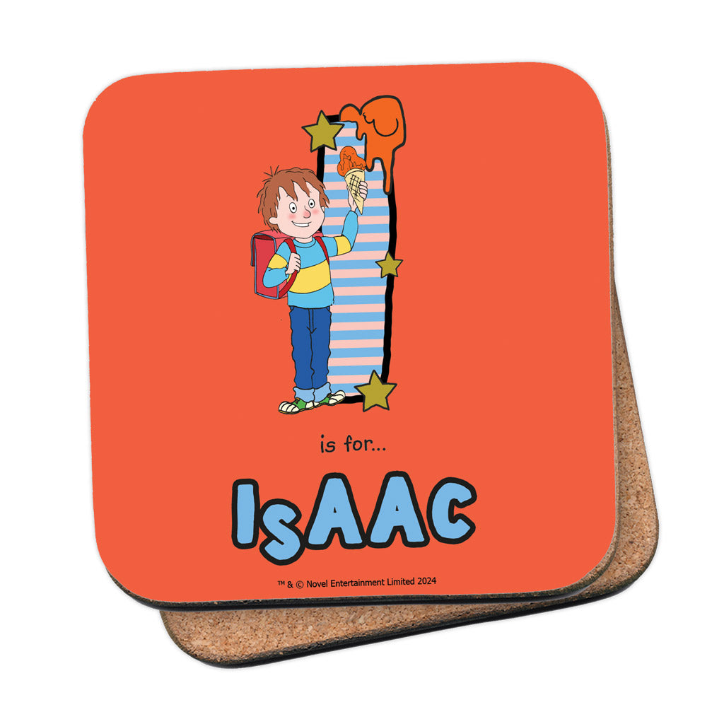 Horrid Henry Personalised Alphabet Coaster - I