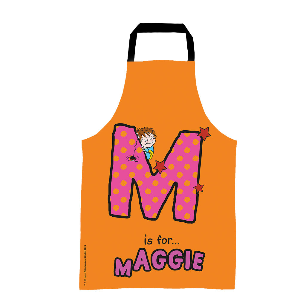 Horrid Henry Personalised Alphabet Apron - M