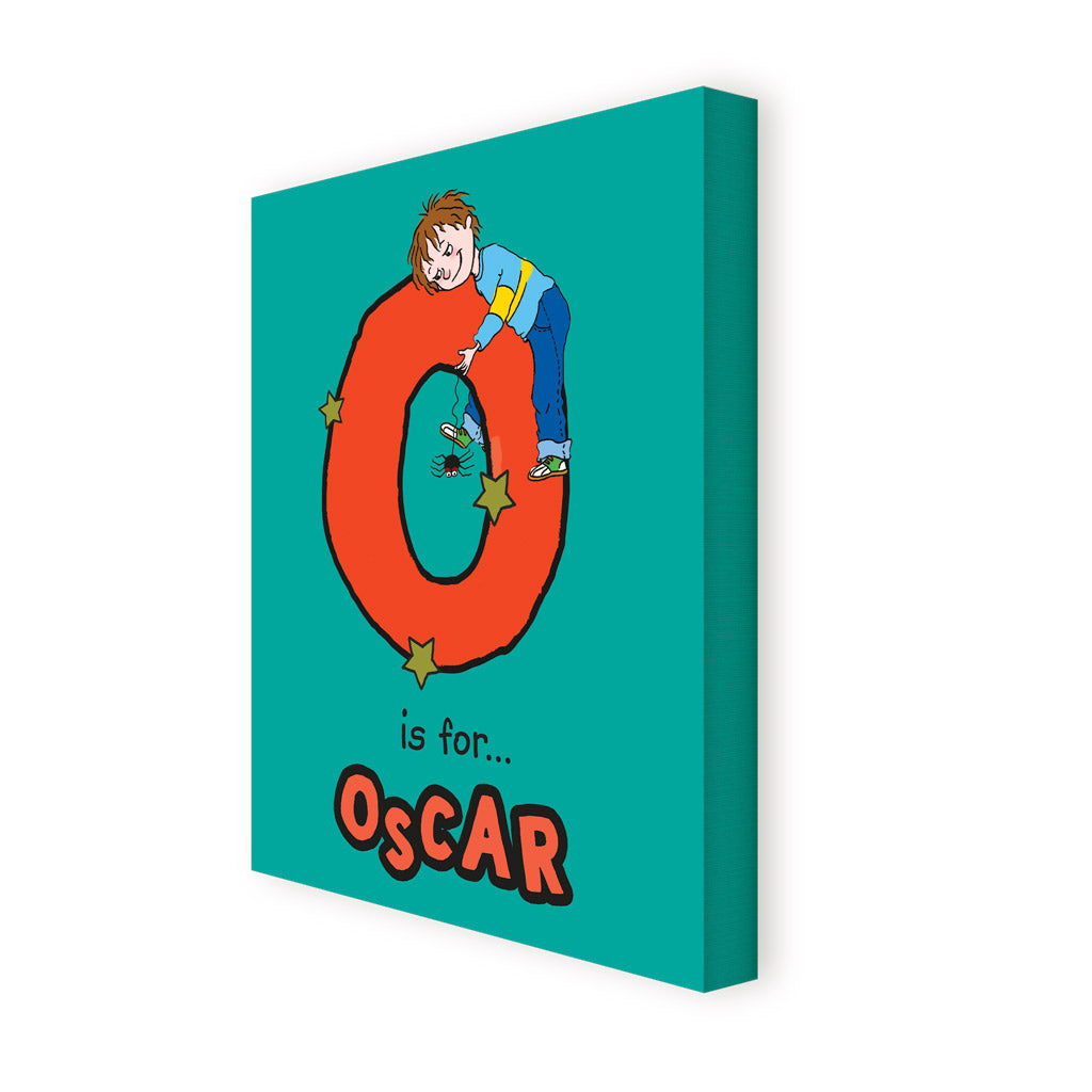 Horrid Henry Personalised Alphabet Canvas - O