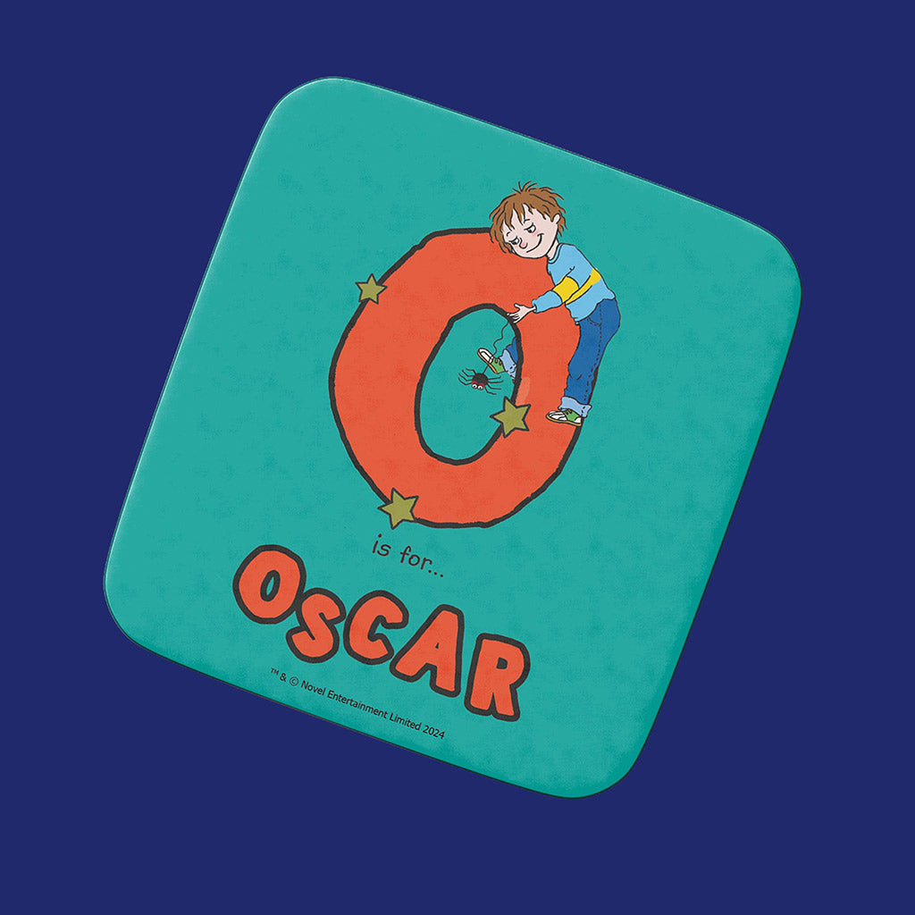 Horrid Henry Personalised Alphabet Coaster - O