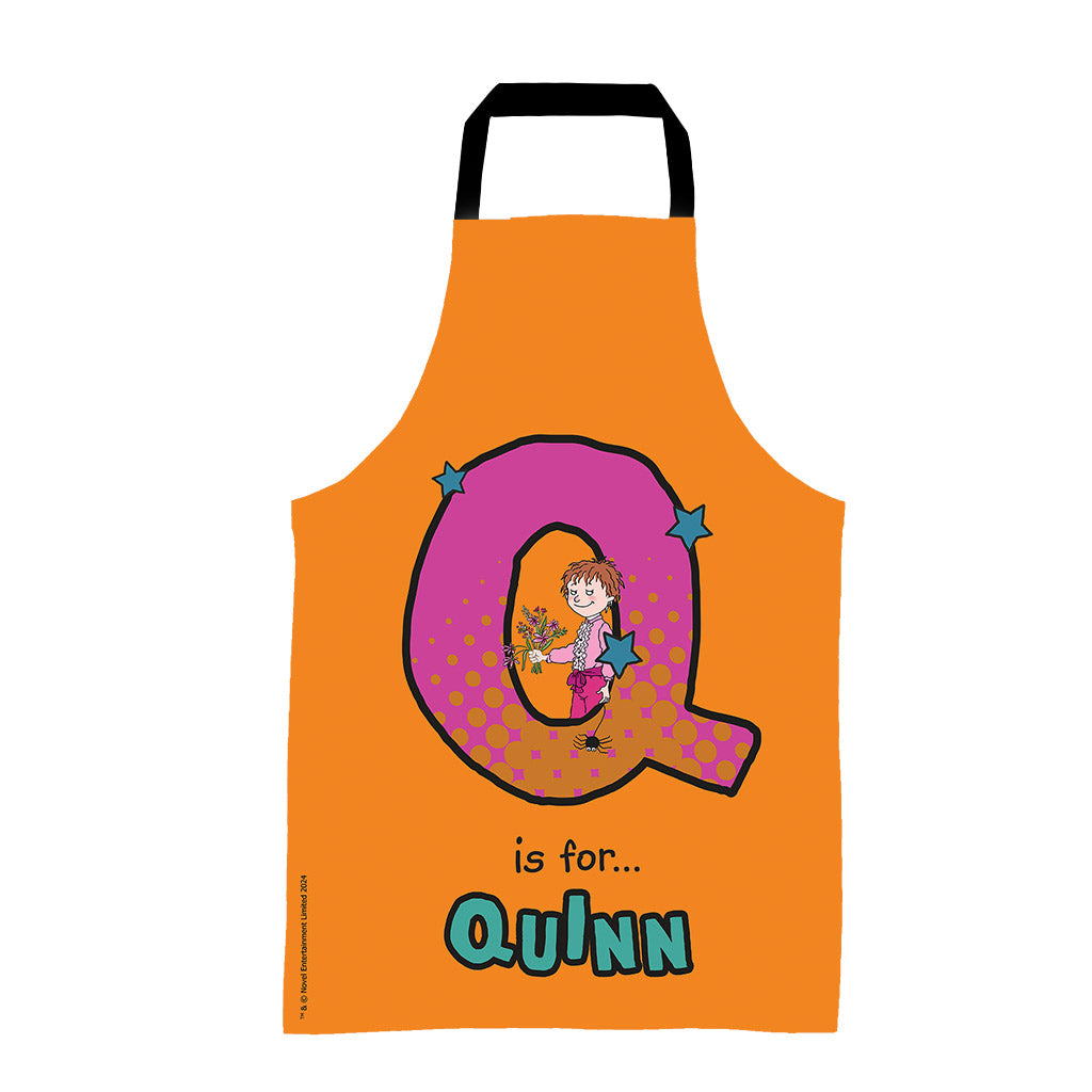 Horrid Henry Personalised Alphabet Apron - Q