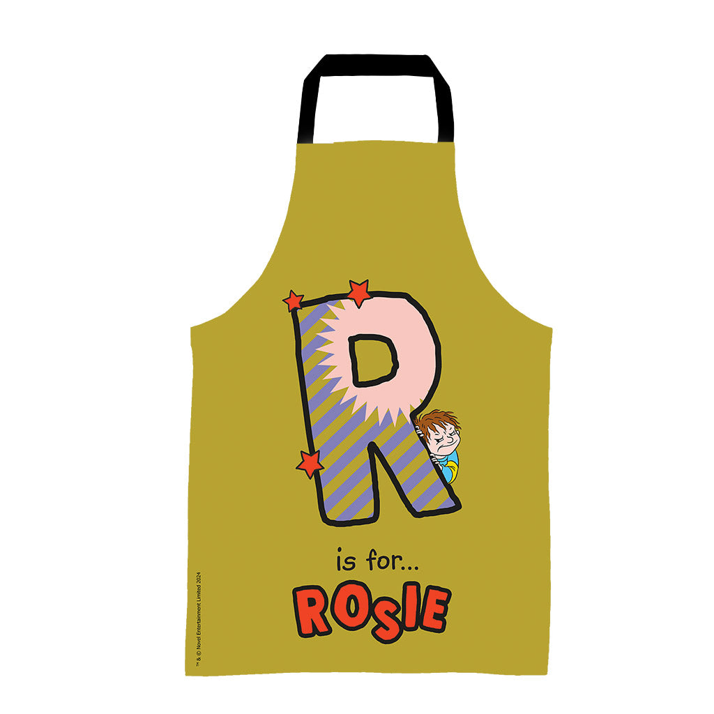 Horrid Henry Personalised Alphabet Apron - R