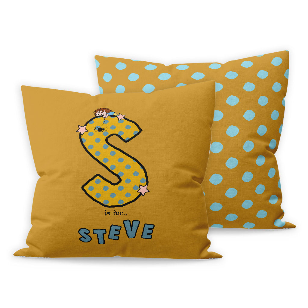 Horrid Henry Personalised Alphabet Cushion - S