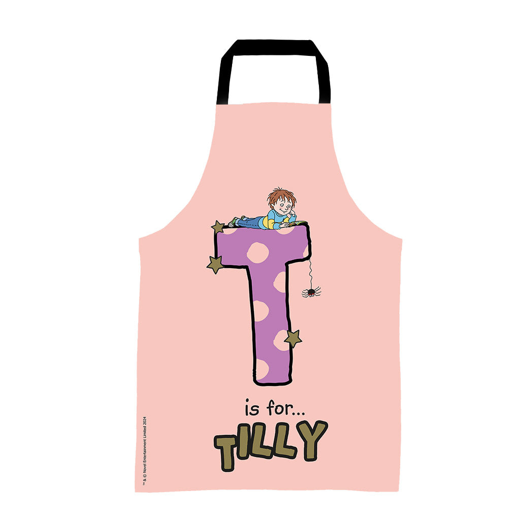 Horrid Henry Personalised Alphabet Apron - T