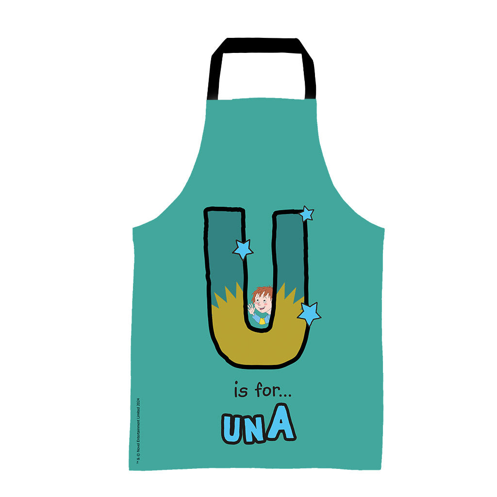 Horrid Henry Personalised Alphabet Apron - U