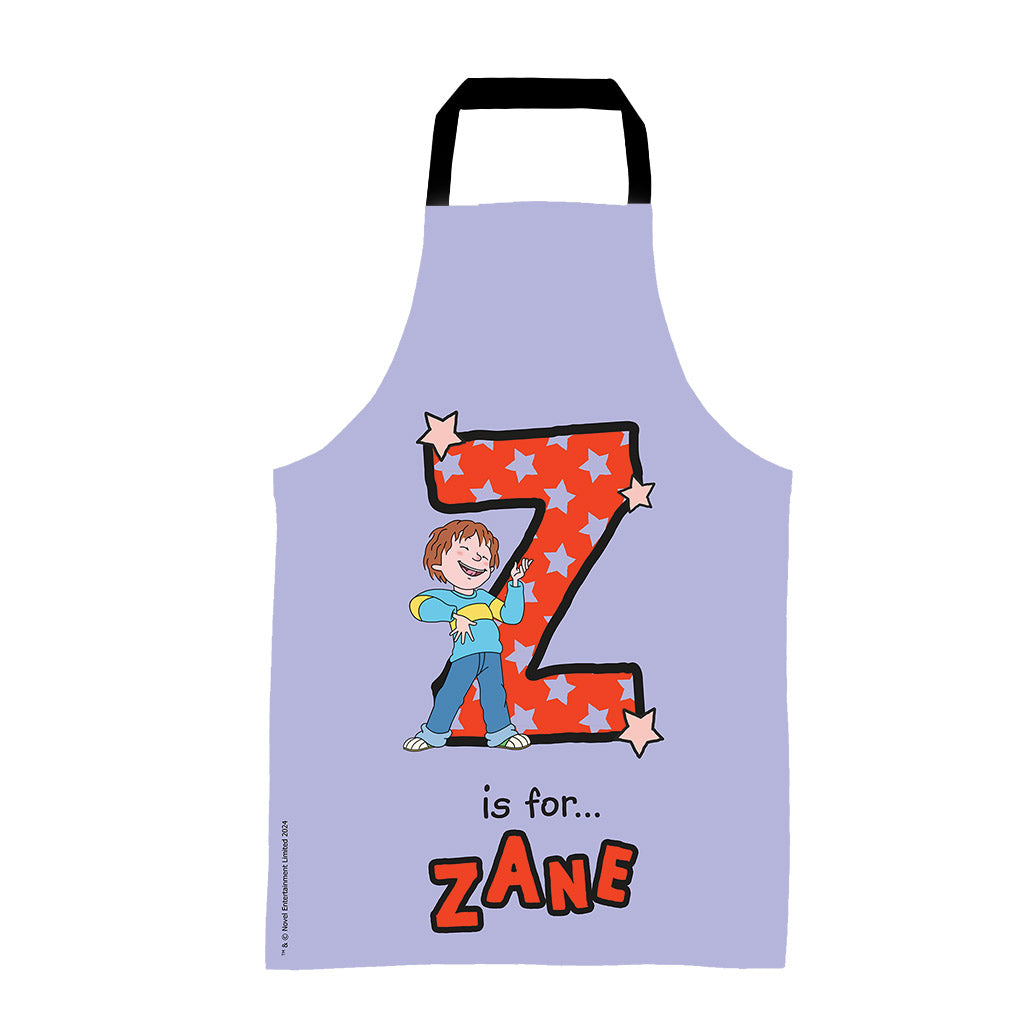 Horrid Henry Personalised Alphabet Apron - Z