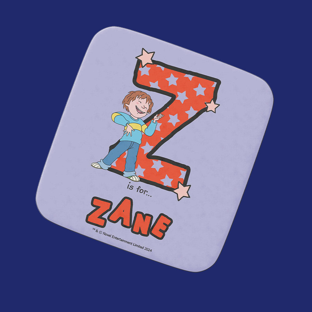 Horrid Henry Personalised Alphabet Coaster - Z