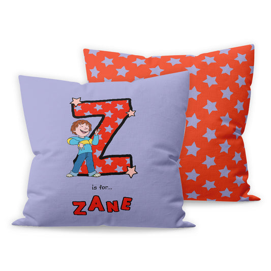 Horrid Henry Personalised Alphabet Cushion - Z